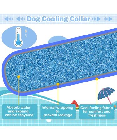 Hjumarayan Cooling Collar for Dogs | Adjustable Stylish Neckerchief for Summer Heat Relief | Perfect for Cold Dogs - Buy Online on GoSupps.com