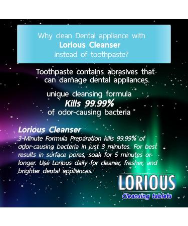 Buy Retainer Cleaner Tablets (120-Pack) - Ultimate Cleaner for Dentures Aligners & Mouth Guards - 4 Months Supply - Fast International Shipping - Buy Online on GoSupps.com
