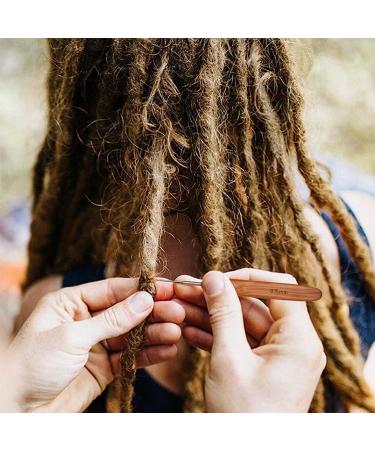 Dreadlock Crochet Needle Kit | Interlocking Tool for Locs | Crochet Hooks for Hair - Easy Clean Organizer Included - Buy Online on GoSupps.com