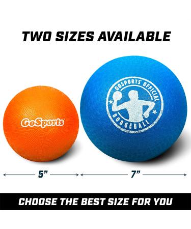GoSports Inflatable No Sting Dodgeball - 5" or 7" Inflatable Dodgeball 6 Pack - Choose Your Size 7" Ball (Pack of 6) - Buy Online on GoSupps.com