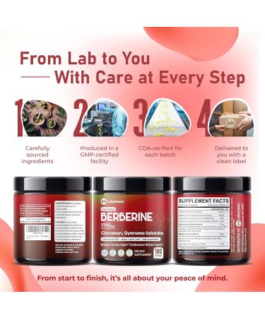 Liposomal Berberine 1790 mg with Cinnamon Gymnema CoQ10 ALA & Ashwagandha Supports Metabolic Harmony & Cardiovascular Wellness 180 Capsules 180 count (pack of 1) - Buy Online on GoSupps.com