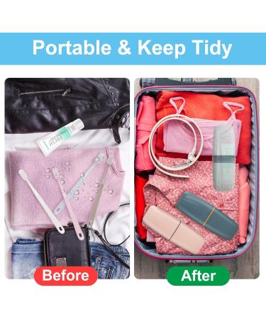 Portable Toothbrush Case Set | Travel Toothbrush Holder & Cup for Hiking & Camping | 3-Piece Travel Set - Buy Online on GoSupps.com