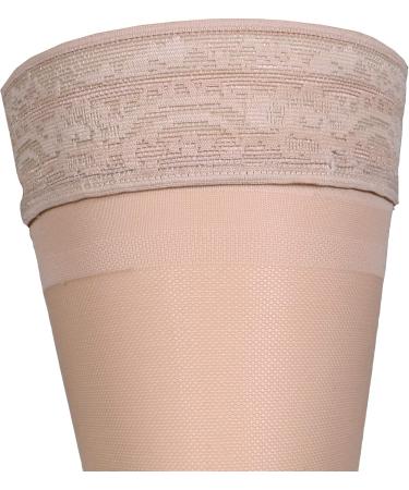 Truform Compression Thigh High Stockings 15-20 mmHg - Nude Medium 2 Pair Pack - International Shipping Available - Buy Online on GoSupps.com