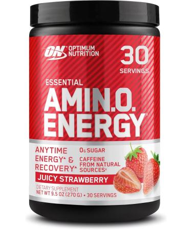 Optimum Nutrition ESSENTIAL AMIN.O. ENERGY Juicy Strawberry Burst 9.5 oz (270 g)