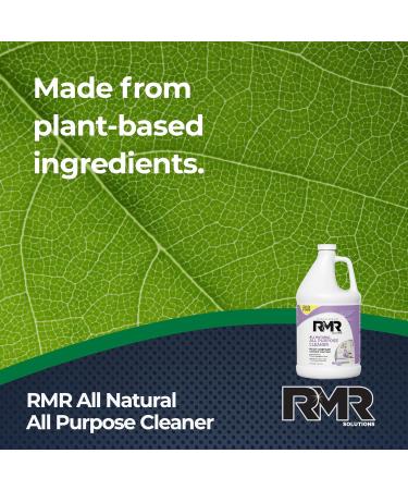 RMR All Natural All-Purpose Cleaner - Non-Toxic Rinse-Free Biodegradable 1 Gallon - Multipurpose Cleaning Supplies with Modern Botanical Scent - Eco-Friendly & Safe for International Shipping - Buy Online on GoSupps.com