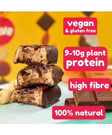 Vive Natural Vegan High Protein Bar Variety Pack x5 - 100% Natural - 5 Count - Buy Online on GoSupps.com