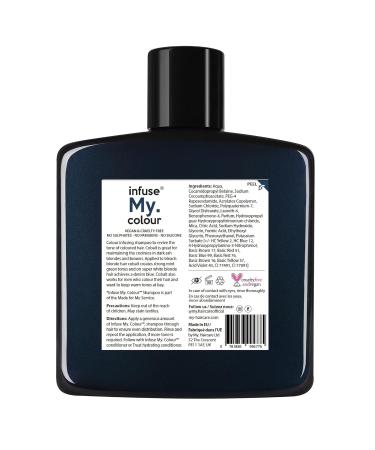 Infuse My. Colour Cobalt Shampoo Unisex 8.5 oz - Vibrant Color Care for All Hair Types | International Shipping Available - Buy Online on GoSupps.com