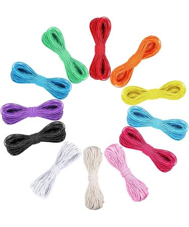 131 Yards Multicolor Beading Elastic Cord 1mm for Jewelry Making - Stretch Elastic Cording for Sewing and Bracelets - Bright Colors - Buy Online on GoSupps.com