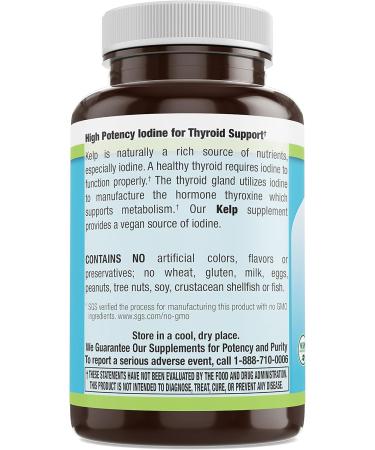 Livamed - Kelp with Iodine Veg Tabs 250 Count - Buy Online on GoSupps.com