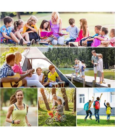 180 Pack Natural Plant-Based Mosquito Stickers + 4 Bracelets | Kids & Adults Indoor Outdoor Travel | Repellent Patches for Long-lasting Protection - Buy Online on GoSupps.com