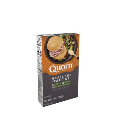 Quorn Foods Meatless Patties, Vegetarian, Frozen, 10.6 Oz