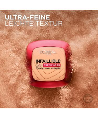 Buy Double Pack Infaillible 24H Fresh Wear Makeup Powder - 130 True Beige | International Shipping Available - Buy Online on GoSupps.com