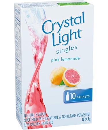 Crystal Light Iced Tea Singles 26g (12 Boxes of 10 Packets) & Pink Lemonade Singles 45g (12 Boxes of 10 Packets) - Buy Online on GoSupps.com