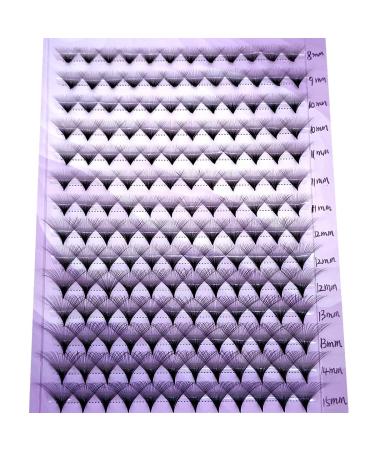Premium Handmade Eyelash Extensions - HBZGTLAD 30/40D Fluffy Fans C/D/DD Curl 0.05mm Thin Base Matte Black Realistic Lashes (8-15mm Mix) - International Shipping Available - Buy Online on GoSupps.com
