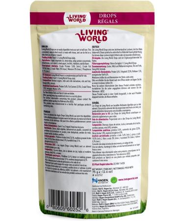 Living World Nibblers Corn Husk Pet Chew + Living World Drops Rabbit Treat (Carrot) Military+ Rabbit Treat - Buy Online on GoSupps.com