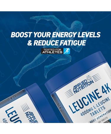 Leucine 4K 160 Capsules - Premium Quality Branched Chain Amino Acid Supplement - Buy Online on GoSupps.com
