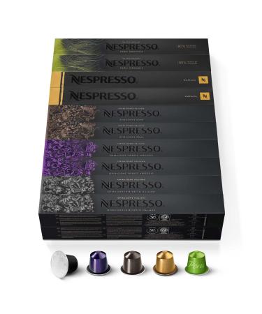 Nespresso Nespresso Original Discovery Assortment 200 Capsules Italian Inspiration & Espresso 40x Firenze Arpeggio 40x Ristretto Italiano 40x Roma 40x Volluto 40x Peru Organic