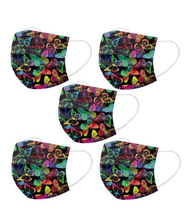 10/50 Pcs Children's Disposable Mask Cartoon Cartoon Print Mouth Scarf With Melt Blown Face_Mask Kids Mouth Nose Protection 50pcs-b Kids