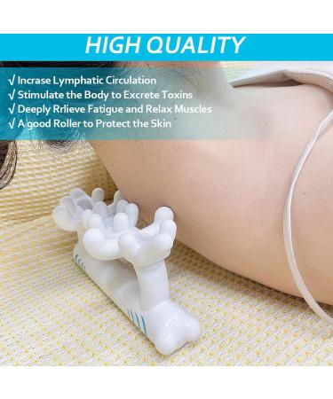 Manual Fascia Blaster for Pain Relief & Improved Blood Circulation - Cellulite Massager & Gua Sha Tool for Neck Legs & Full Body - Buy Online on GoSupps.com