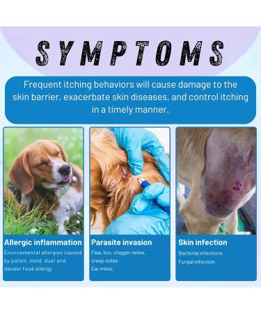 SANRIK Dog Allergy Relief Chews Allergy Tablets for Dogs Itch Remedies for Dogs with 150 pcs Dog Anti Itchy Skin Relief Immunity Treats for All Dogs (Dog Allergy Relief) - Buy Online on GoSupps.com