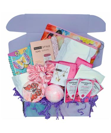 Teen Girl Period Kit First Period Kit For Girls 10-12 First Time Period Box Mensuration Kit For Girls Teen Girl Puberty Kit Preteen Girl Puberty Gift Period Gift Teen Girl Gifts Welcome To Womanhood Before Your Tween Daughter Becomes A Woman Tween Girl Pe