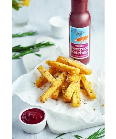 The Foraging Fox Smoked Beetroot Ketchup 9oz x 6 - Buy Online on GoSupps.com