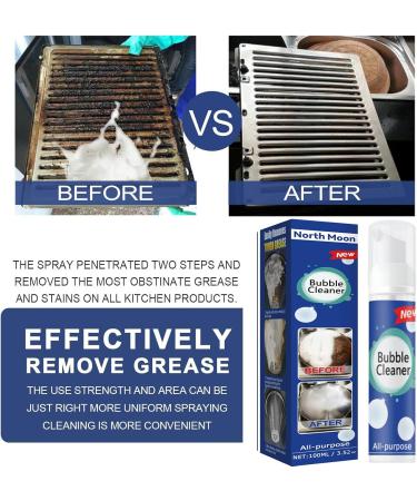 3PCs 300ml Foaming Heavy Oil Stain Cleaner - Powerful All-Purpose Foam for Stubborn Grease & Grime Removal | International Shipping Available - Buy Online on GoSupps.com