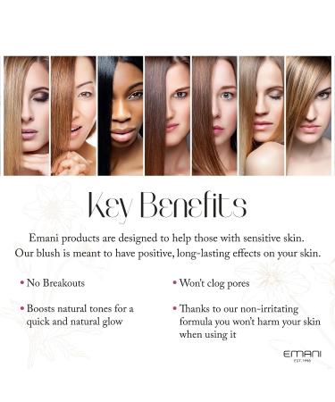 Emani Tahiti Breeze Highlighter & Blush Powder | Vegan & Cruelty-Free - Buy Online on GoSupps.com