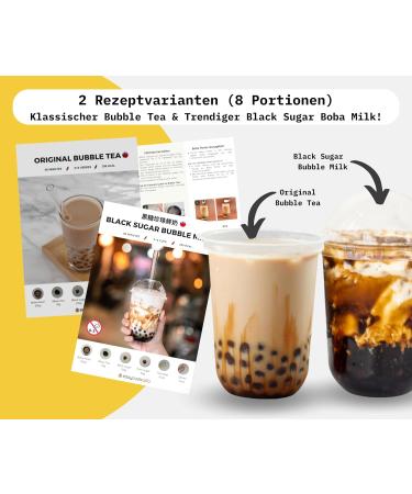 EasyCookAsia Bubble Tea Set | DIY Bubble Tea Kit with 2 Recipes | Perfect for Home Brewing Authentic Bubble Tea - Buy Online on GoSupps.com