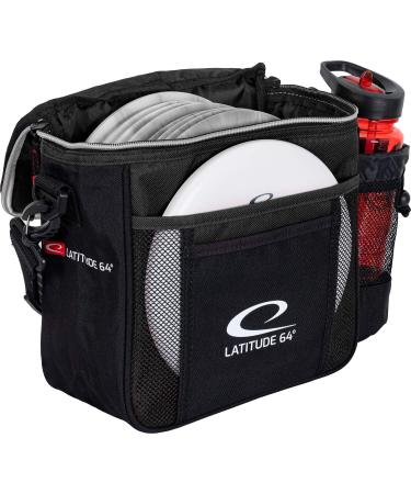 DD Dynamic Discs Latitude 64 Slim Disc Golf Bag - Lightweight & Durable | Ideal for Beginners | 8-10 Disc Capacity | Black - Buy Online on GoSupps.com