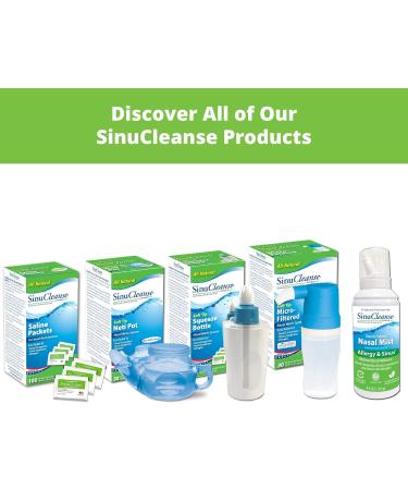 SinuCleanse Allergy & Sinus Sterile Saline Nasal Mist | Moisturizes & Relieves Nasal Congestion | 4.6 OZ | International Shipping - Buy Online on GoSupps.com