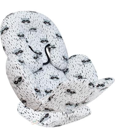 JYOKO Kids Reducer Support Cushion for Head & Body Baby (Raccoon 3 Pieces) Raccoon Head Body and Back Support 3 pieces - Buy Online on GoSupps.com
