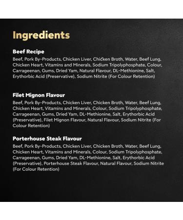 CESAR Classic Loaf in Sauce Adult Wet Dog Food Beef Selects Variety Pack 24x100g Trays Dog Food Beef Selects Variety Pack 100 g (Pack of 24) - Buy Online on GoSupps.com