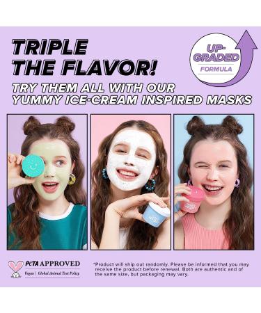 I DEW CARE Mini Scoops: Hyaluronic Acid Face Mask Trio - Self Care Gifts for Women | Vegan & Cruelty-Free | Paraben-Free (3 flavors) - Buy Online on GoSupps.com