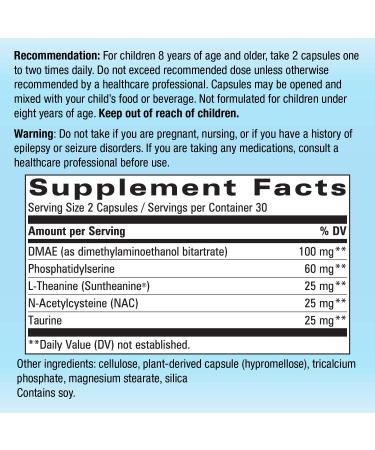 Nature's Way Sea Buddies Concentrate Focus Formula - 60 Capsules for Enhanced Brain Support - Buy Online on GoSupps.com