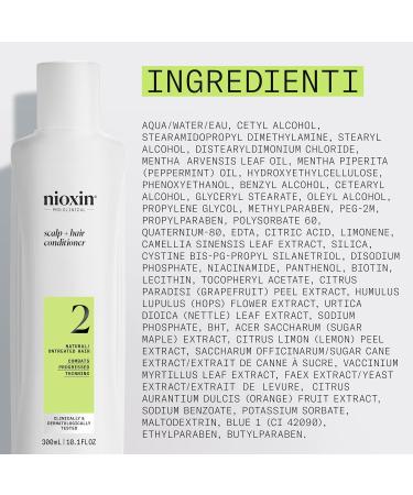Nioxin Sistema 2 Scalp + Hair Conditioner 300ml advanced thinning fortifying conditioner - Buy Online on GoSupps.com