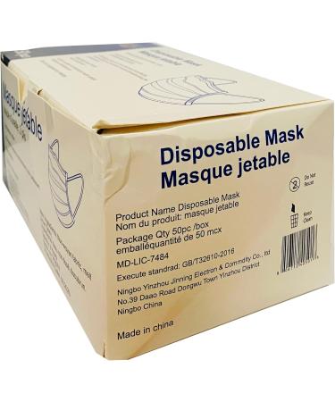 Disposable face masks with earloop (3 ply) by INSTANT AID ships from CANADA NPN- MD-LIC-7484 (100 pack) 100 count (Pack of 1) - Buy Online on GoSupps.com