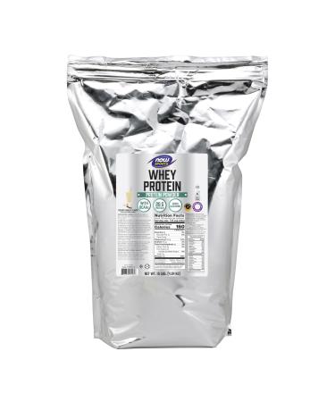 NOW Foods Sports Nutrition Whey Protein 26 G With BCAAs Creamy Vanilla Powder 10-Pound 10 Pound (Pack of 1)