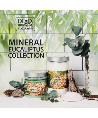 Dead Sea Collection Eucalyptus Bath Salts - 970g Organic Sea Salt for Relaxation & Aromatherapy Spa Experience - Buy Online on GoSupps.com