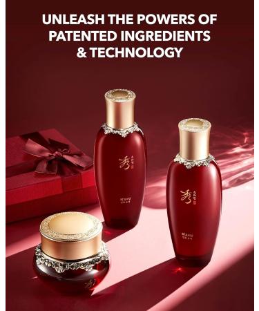 Sooryehan Hyobidam Fermented Emulsion 5.1fl oz - Korean Skin Care Moisturizer with Wild Ginseng by LG Beauty - Nourishing & Hydrating Face Cream - Buy Online on GoSupps.com
