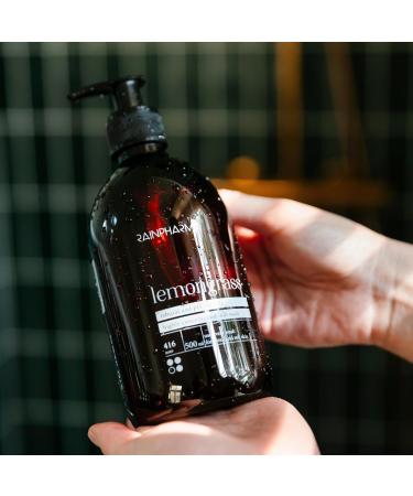  RainPharma Skin Wash Lemongrass Skin Care 500ml Shower Gel 1 Pump Per Wash - Buy Online on GoSupps.com