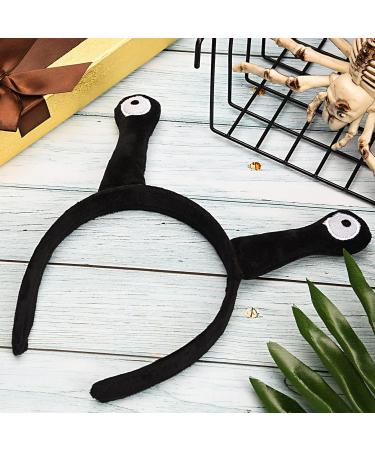 Lezevn 2 Pieces Snail Antenna Plush Headband Snail Costume Accessories Masquerade Party Cosplay Fancy Dress Photo Props - Buy Online on GoSupps.com