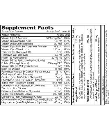 Snap Supplements Nitric Oxide Booster + Men's Daily Multi Vitamin Bundle 90 + 60 Capsules - Buy Online on GoSupps.com