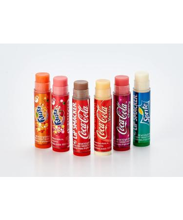 Lip Smacker - Coca-Cola Vintage Tin Collection - Set of Lip Balms for Kids in Different Flavours - Sweet Gift in a Collectible Iconic Coca-Cola Vintage Bottle Box - Gift Pack of 6 - Buy Online on GoSupps.com