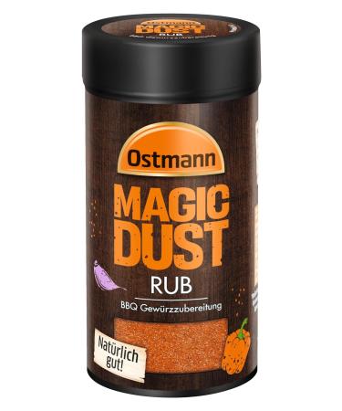 Ostmann Magic Dust BBQ Rub - Dry Marinade for All Grill Meats | Vegan | 140g Spreader | International Shipping Available - Buy Online on GoSupps.com