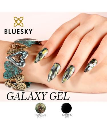 Bluesky Gel Nail Polish Galaxy 04 A Falling Star 10 ml Long Lasting Chip Resistant 10 ml (Requires Drying Under UV LED Lamp) - Buy Online on GoSupps.com