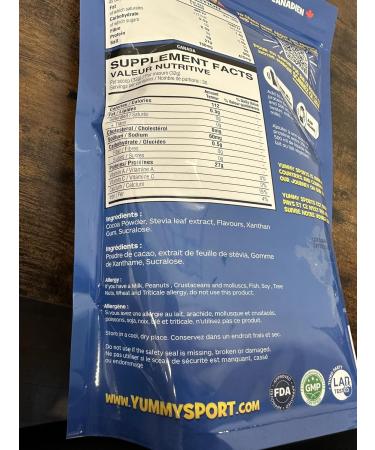 Yummy Sports Whey Protein Powder Isolate - 27g Protein Per Serving - Grass Fed Fast Absorbing Protein - Vegan Zero Sugar Keto Friendly Protein Supplement - 30 Servings 2 LBS - Vanilla Ice Cream - Buy Online on GoSupps.com