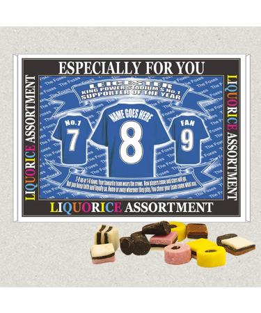 Leicester Personalised Football Shirt Gift Boxed Sweets - Buy Online on GoSupps.com