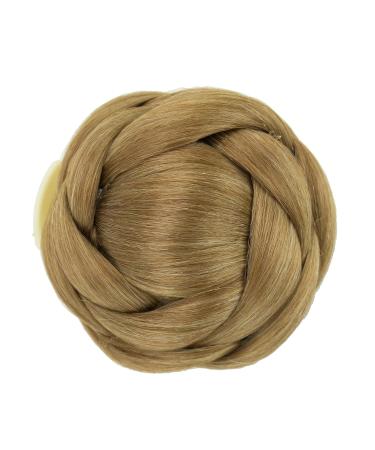 Imissu Dancer Braided Chignon Hair Cover Donut - Perfect Scrunchy Knot Wig Updo for Wedding Ceremonies (Mix Copper) - Buy Online on GoSupps.com