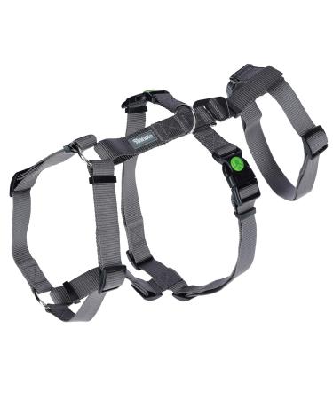 Kerbl 80044 Panic Harness Miami Escape-proof Grey 64-100cm 64-100cm Grey